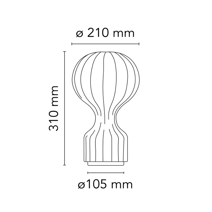 Flos Gatto Piccolo 桌燈 Flos - 潤舍．生活家居 Luxury Life