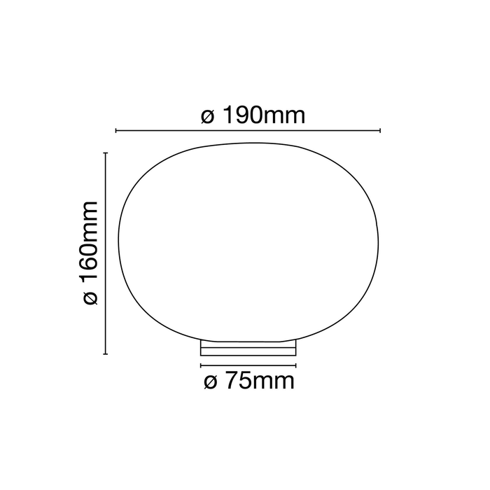 Flos Glo-Ball Basic Zero 桌燈 Flos - 潤舍．生活家居 Luxury Life