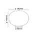 Flos Glo-Ball Basic Zero 桌燈 Flos - 潤舍．生活家居 Luxury Life