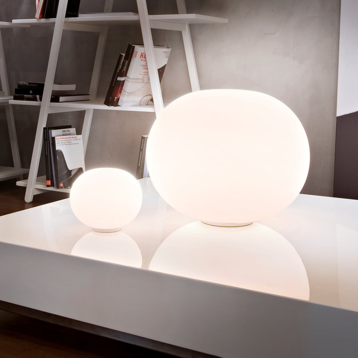 Flos Glo-Ball Basic Zero Table Lamp 雪球桌燈 (Ø19 cm)