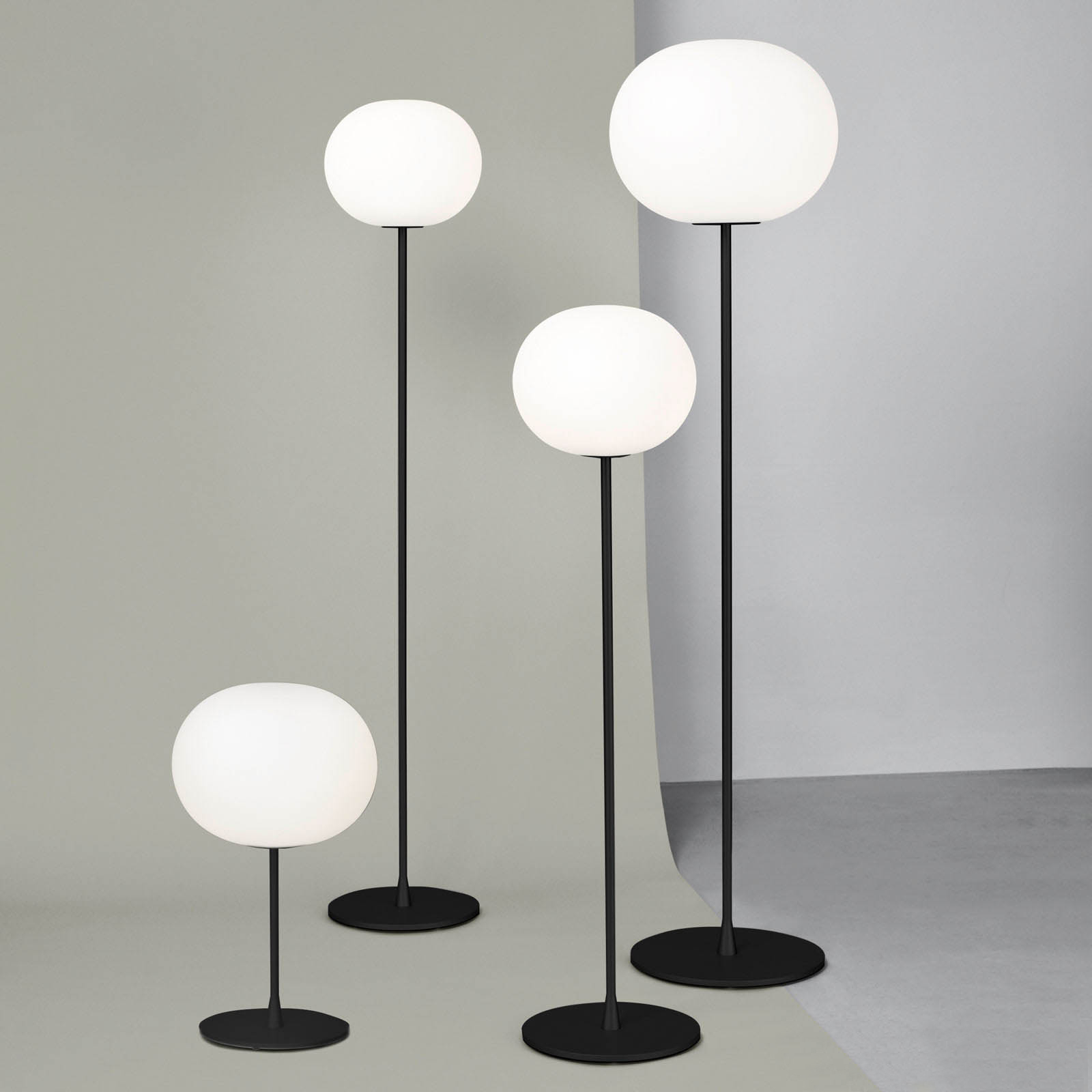 Flos Glo-Ball F1 Floor Lamp 雪球立燈 (H135 cm) - 潤舍．生活家居 Luxury Life