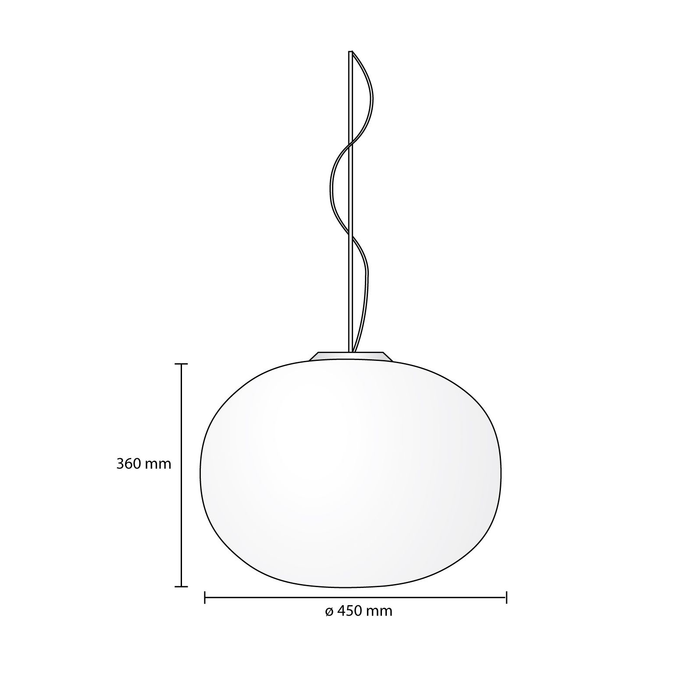 Flos Glo-Ball S2 吊燈 - 潤舍．生活家居 Luxury Life