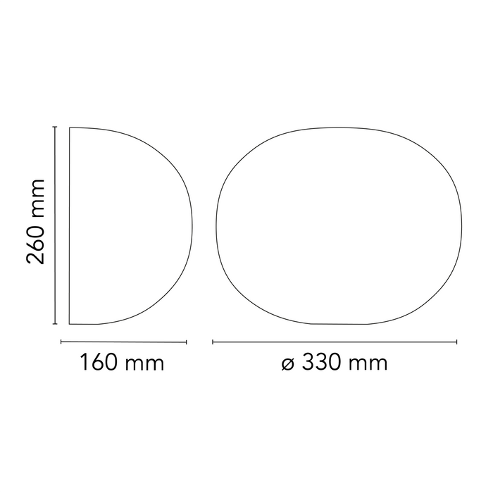 Flos Glo-Ball 壁燈 (半面款) Flos - 潤舍．生活家居 Luxury Life