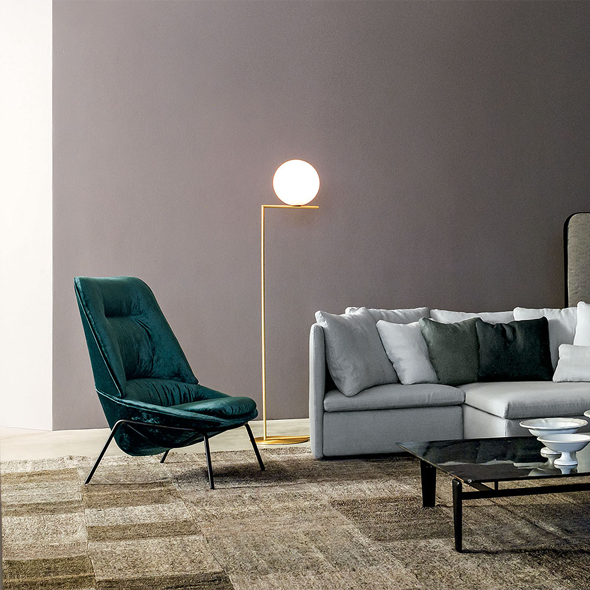 義大利進口立燈 — Flos IC Light 恆星立燈｜義大利燈具名品 Flos 總代理：潤舍・生活家居