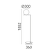 Flos IC Lights F2 Outdoor 戶外立燈 Flos - 潤舍．生活家居 Luxury Life