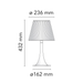 Flos Miss K Soft Table Lamp Miss K 桌燈 (紡織黃配色款) - 潤舍．生活家居 Luxury Life