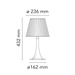 Flos Miss K Soft Table Lamp Miss K 桌燈 (紡織黃配色款) - 潤舍．生活家居 Luxury Life