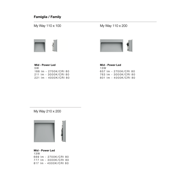 Flos My Way Outdoor 戶外壁燈 (小) Flos - 潤舍．生活家居 Luxury Life