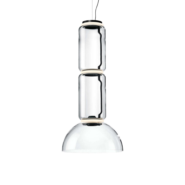 Flos Noctambule 吊燈 (2 Low Cylinders and Bowl) Flos - 潤舍．生活家居 Luxury Life