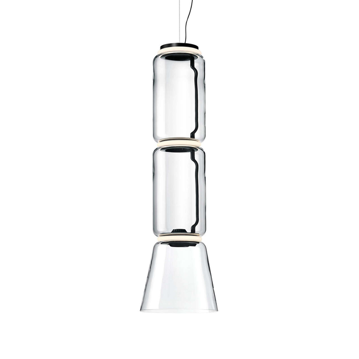 Flos Noctambule 吊燈 (2 Low Cylinders and Cone) Flos - 潤舍．生活家居 Luxury Life