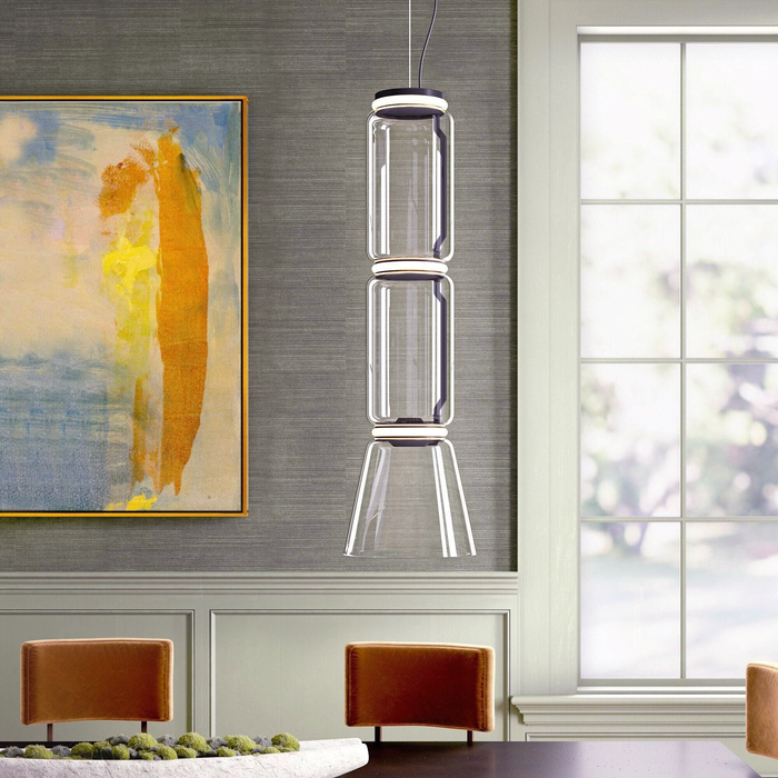 Flos Noctambule 吊燈 (2 Low Cylinders and Cone) Flos - 潤舍．生活家居 Luxury Life