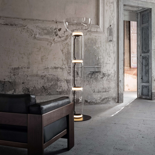 Flos Noctambule 立燈 (3 High Cylinders Bowl Big Base) Flos - 潤舍．生活家居 Luxury Life