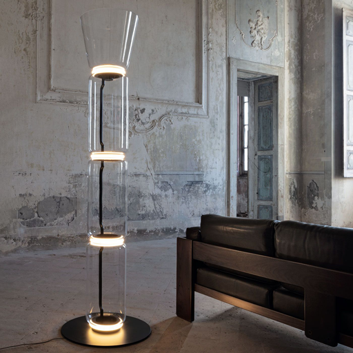 Flos Noctambule 立燈 (3 High Cylinders Cone Big Base ) Flos - 潤舍．生活家居 Luxury Life