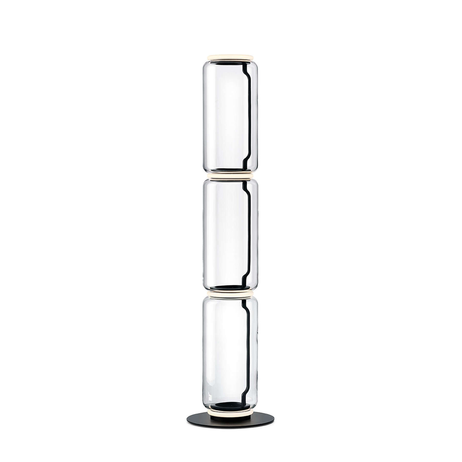 Flos Noctambule 立燈 (3 High Cylinders Small Base) Flos - 潤舍．生活家居 Luxury Life