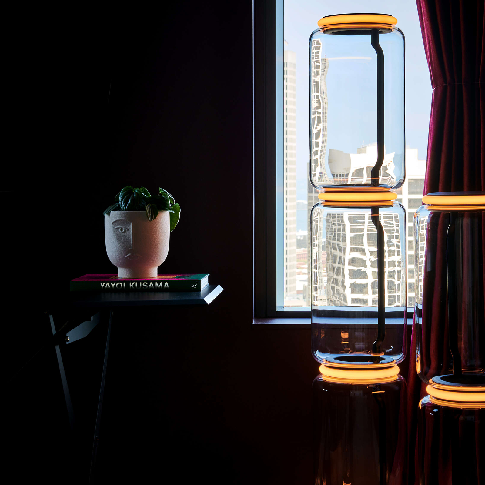 Flos Noctambule 立燈 (3 High Cylinders Small Base) Flos - 潤舍．生活家居 Luxury Life