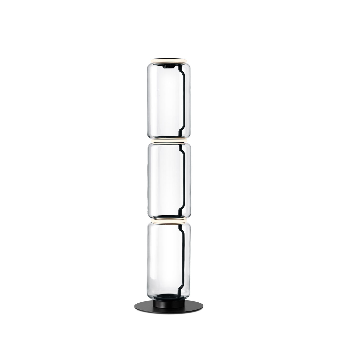 Flos Noctambule 立燈 (3 Low Cylinders Small Base) Flos - 潤舍．生活家居 Luxury Life