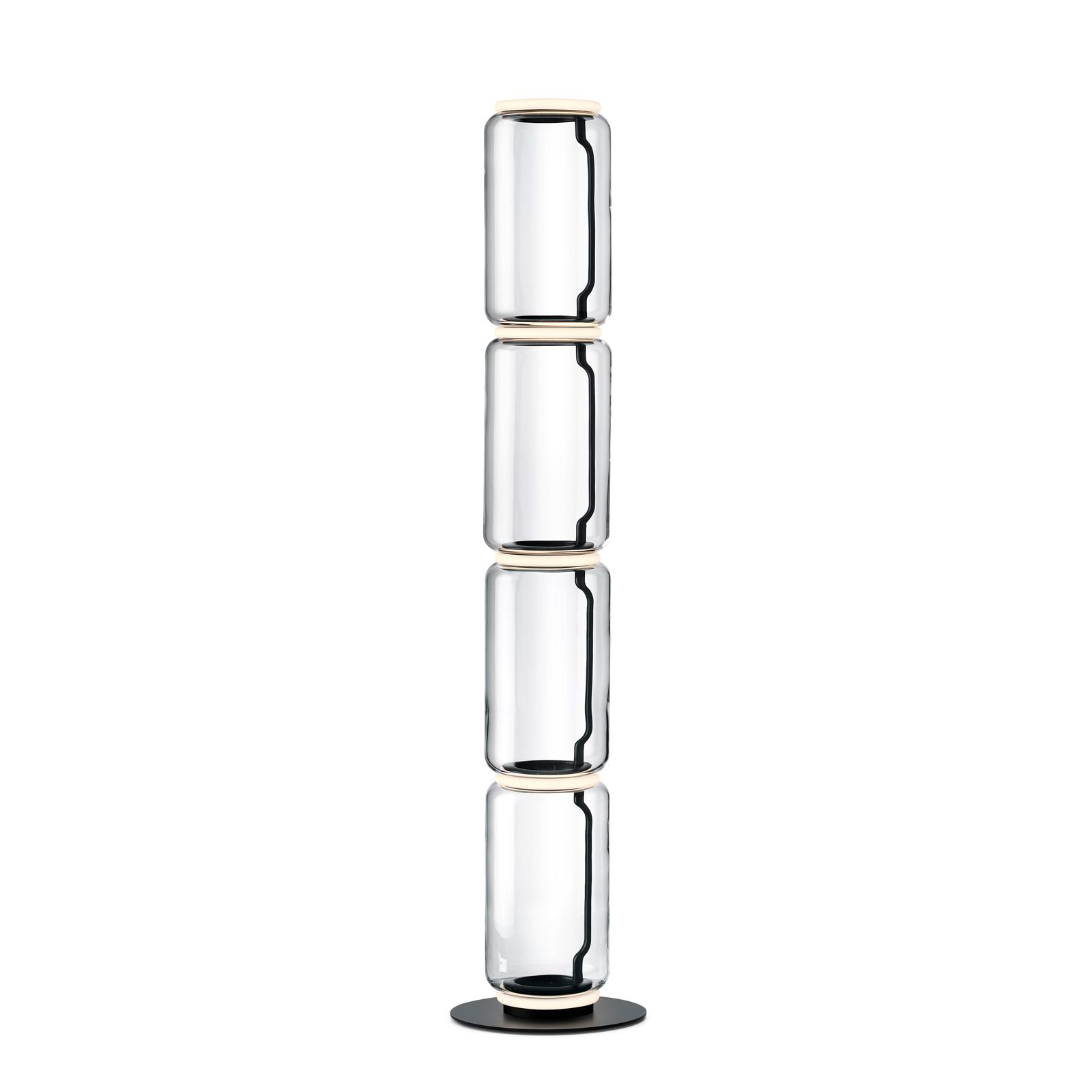 Flos Noctambule 立燈 (4 Low Cylinders Small Base) Flos - 潤舍．生活家居 Luxury Life