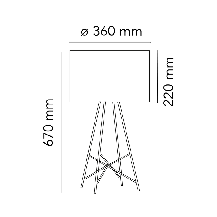 Flos Ray Table Lamp Ray 鐵塔桌燈 - 潤舍．生活家居 Luxury Life
