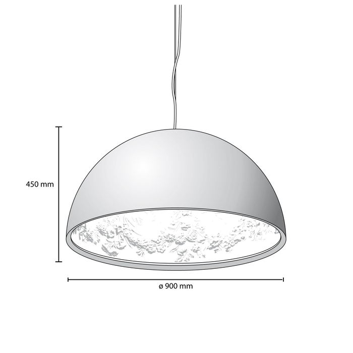 Flos Skygarden S2 吊燈 (Ø90 cm) - 潤舍．生活家居 Luxury Life