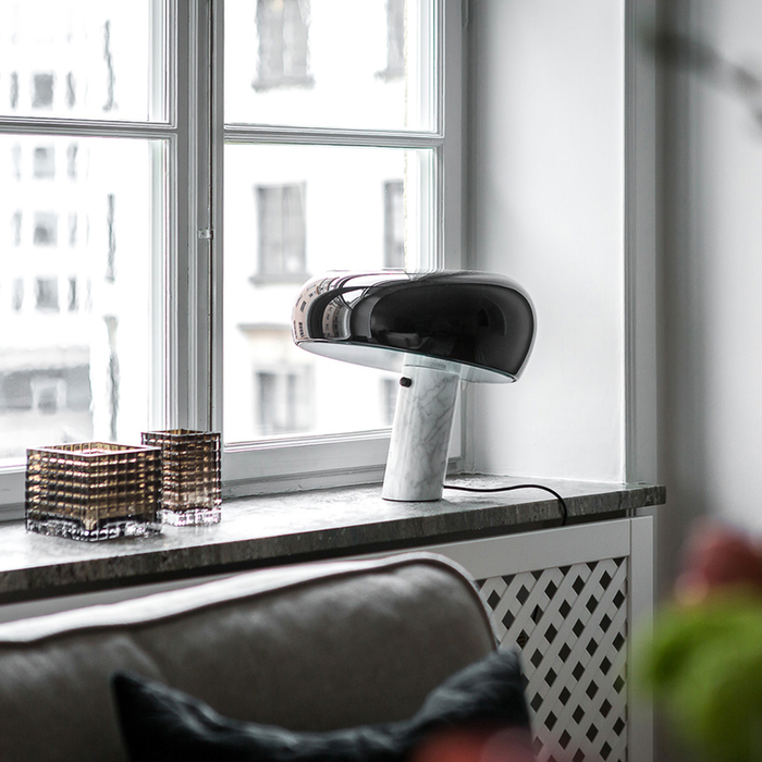 義大利桌燈 — Flos 史努比造型大理石桌燈 Snoopy Table Lamp 義大利進口燈具