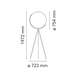 Flos Superloon 立燈 Flos - 潤舍．生活家居 Luxury Life