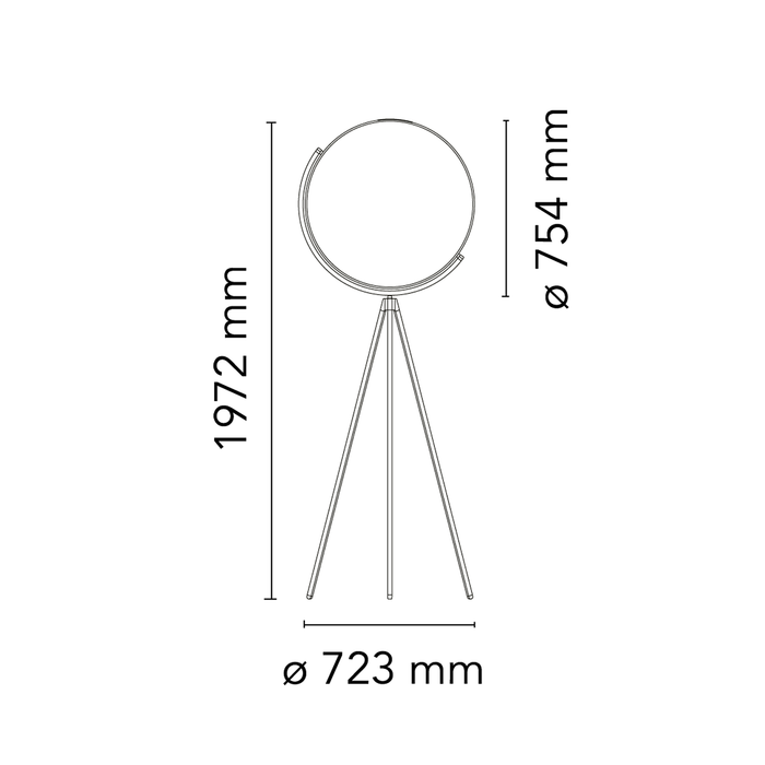 Flos Superloon 立燈 Flos - 潤舍．生活家居 Luxury Life