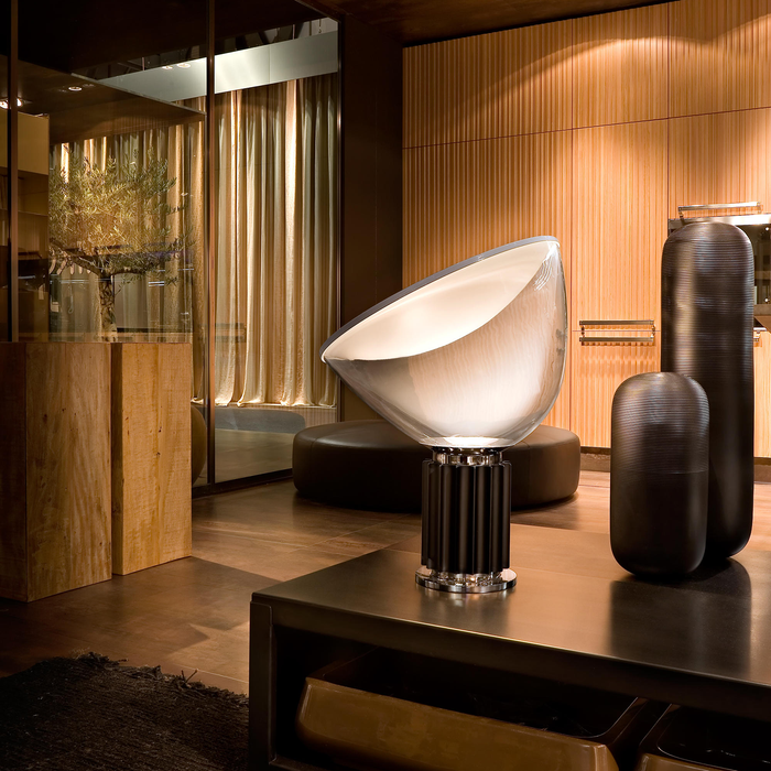 義大利桌燈 — Flos 羅馬神話玻璃桌燈 Flos Taccia Small Glass Table Lamp 義大利進口燈具