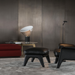 義大利桌燈 — Flos 羅馬神話玻璃桌燈 Flos Taccia Small Glass Table Lamp 義大利進口燈具