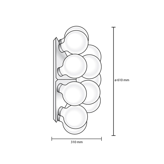 義大利進口燈具｜Flos 蒲公英吸頂燈 Taraxacum 88 C/W Ceiling Lamp