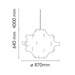 Flos Taraxacum S2 吊燈 Flos - 潤舍．生活家居 Luxury Life
