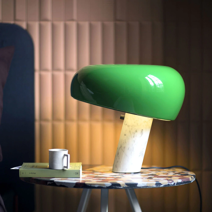義大利桌燈 — Flos 史努比造型大理石桌燈 Snoopy Table Lamp 義大利進口燈具