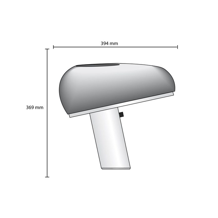 義大利桌燈 — Flos 史努比造型大理石桌燈 Snoopy Table Lamp 義大利進口燈具