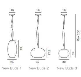 Foscarini Buds 吊燈 (Ø26 cm) - 潤舍．生活家居 Luxury Life