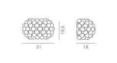 Foscarini Caboche 壁燈 (小) - 潤舍．生活家居 Luxury Life