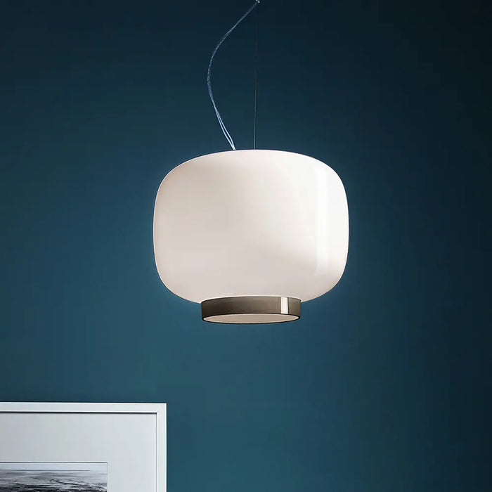 Foscarini Chouchin Reverse 吊燈 (深灰色環) Foscarini - 潤舍．生活家居 Luxury Life