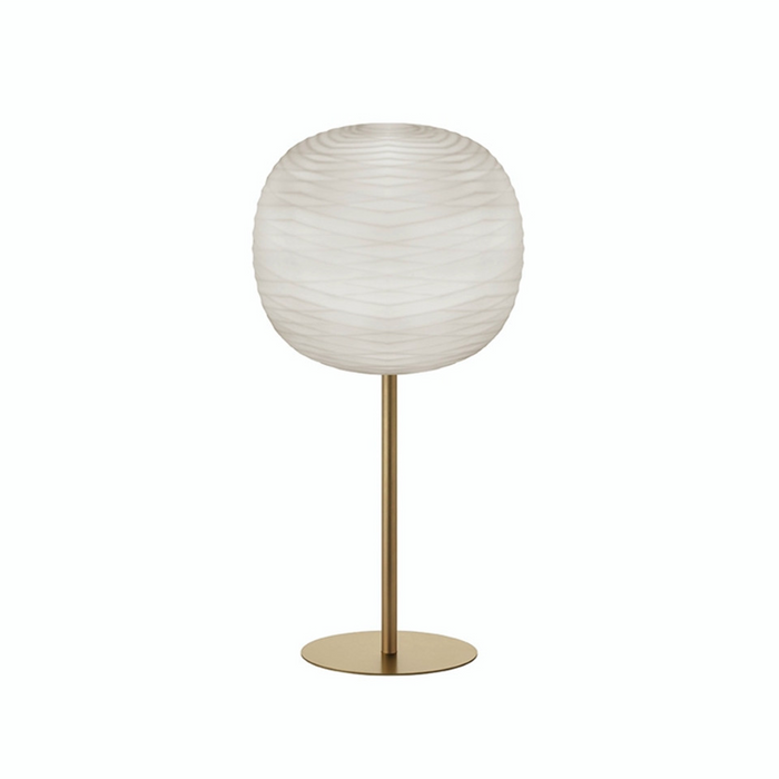 義大利桌燈｜Foscarini 聲紋美學桌燈 Gem Alta Table Lamp 進口燈具