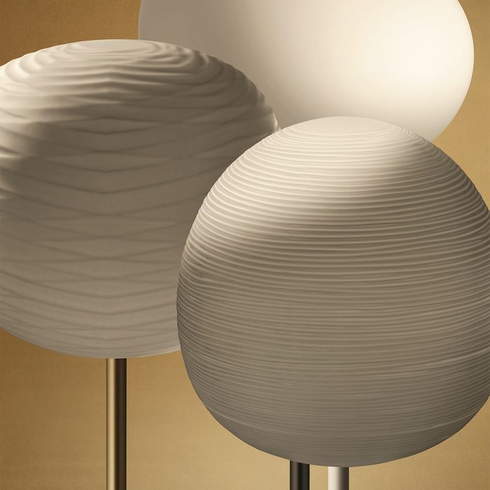 義大利桌燈｜Foscarini 聲紋美學桌燈 Gem Alta Table Lamp 進口燈具