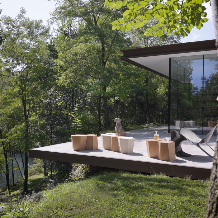 義大利高級家具 - 六角矮凳 Horm Hexagon Stone Stool