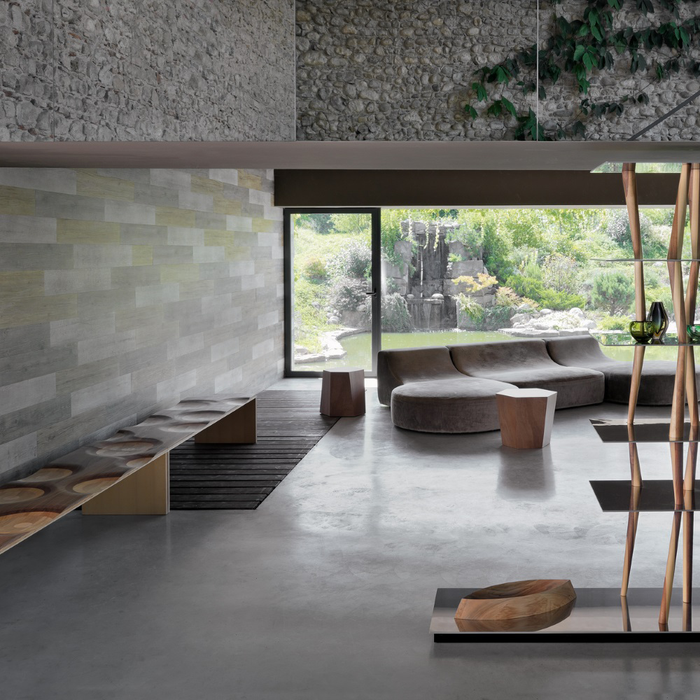 高級義大利家具 - 伊東豐雄漣漪原木長凳 Horm Ripples Bank Bench