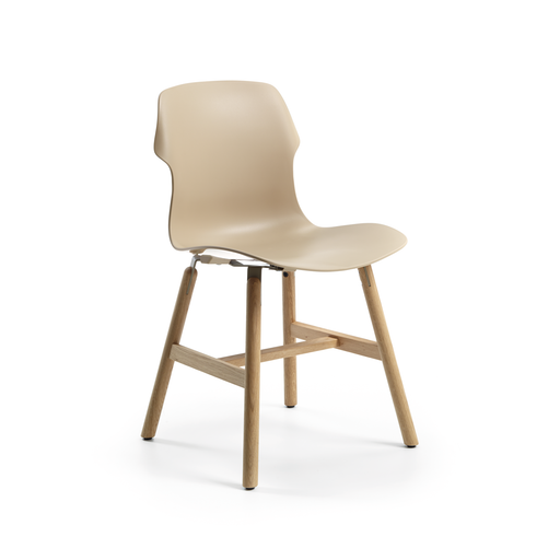 義大利進口餐椅｜Casamania 雪倫餐椅 (實木椅腳款) Stereo Dining Chair Wooden Base