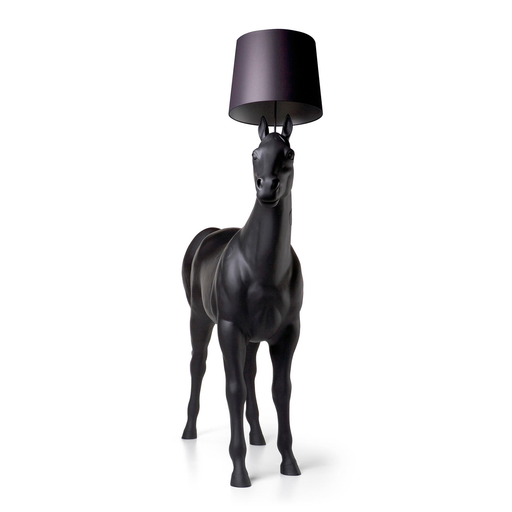 歐洲進口燈飾｜Moooi 黑馬立燈 Horse Lamp