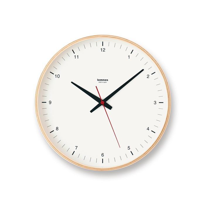 Lemnos Plywood HM Truth & Natural 時鐘 / 壁鐘 Lemnos - 潤舍．生活家居 Luxury Life