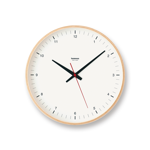 Lemnos Plywood HM Truth & Natural 時鐘 / 壁鐘 Lemnos - 潤舍．生活家居 Luxury Life