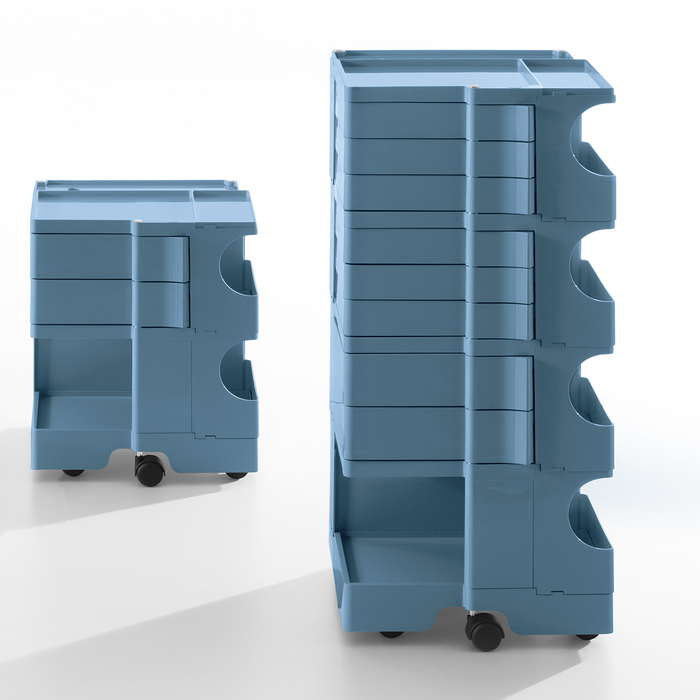 義大利 B-Line 巴比收納推車 (S 52.5cm /  2023 新色鯨魚藍) Boby Storage Trolly System  