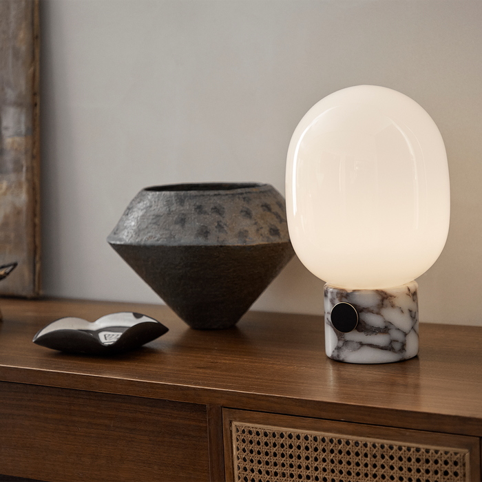 北歐進口桌燈｜Audo 膠囊桌燈 JWDA Table Lamp in Large Marble Base 北歐丹麥燈飾推薦 Menu