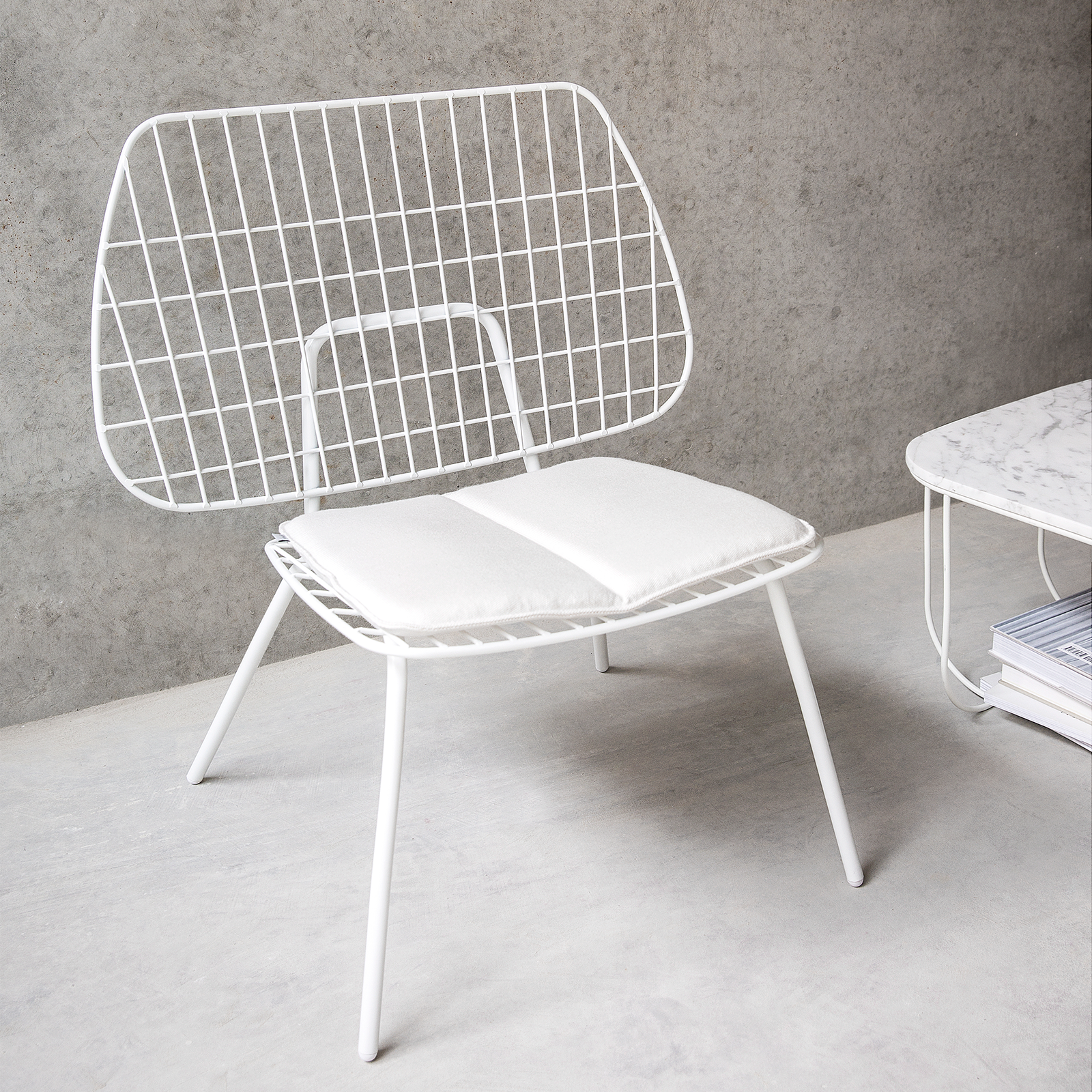 北歐戶外椅｜Audo 弦網休閒椅 / 戶外椅 WM String Lounge Chair 北歐丹麥傢具推薦 Menu
