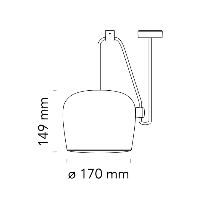 Flos Aim Small Pendant Light 焦點吊燈 (Ø17 cm)