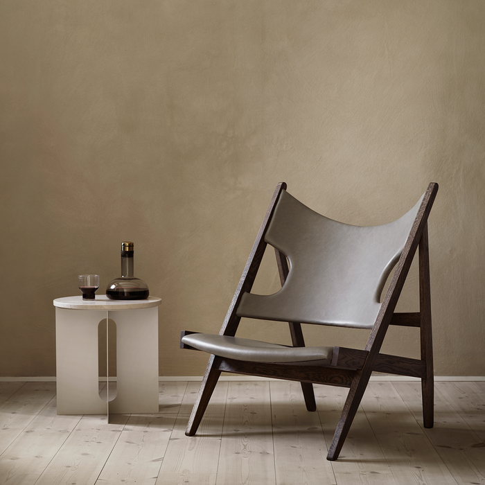 北歐主人椅｜Audo 針織休閒椅 (皮革款) Knitting Lounge Chair 北歐丹麥傢具推薦品牌 Menu 