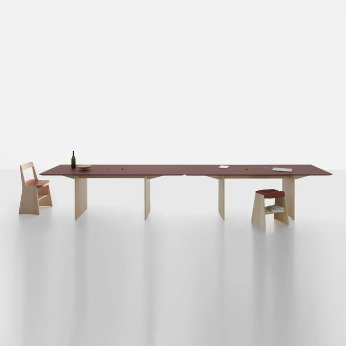 Mattiazzi MC19 Fronda 實木桌 (有線槽版 / H72.5 cm) Mattiazzi - 潤舍．生活家居 Luxury Life