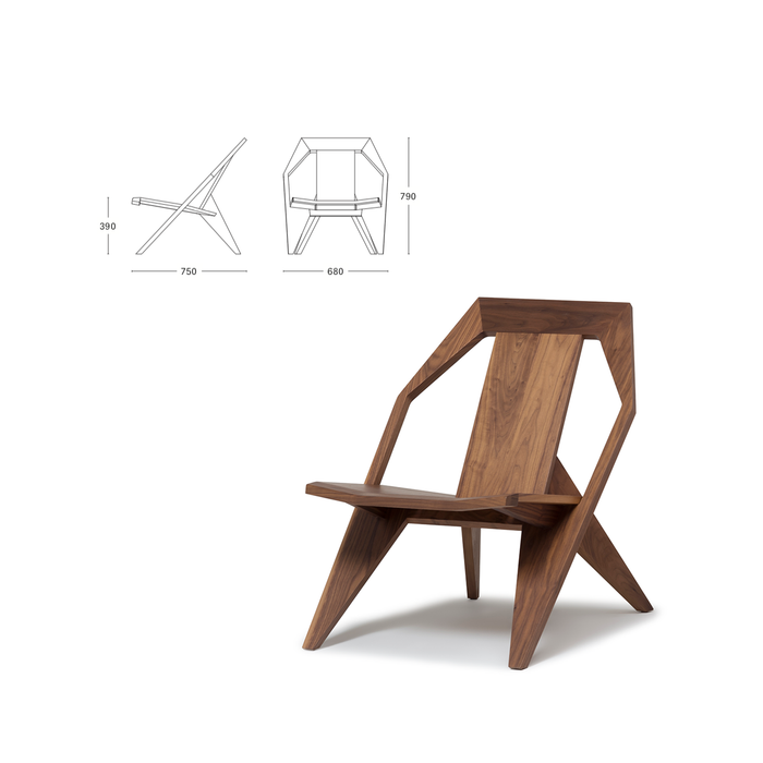 Mattiazzi MC4 Medici Wooden Lounge Chair 麥迪奇休閒椅